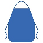 Накидка для труда " Пчелка " НФДТ-1 темно-синий, 490*390мм, ткань