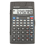 Калькулятор инженерный 8+2 разрядов " Skainer " SH-101N, 72*120*12мм, батарея, черный