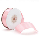 Лента атласная " Bravo " 25мм*22,85м нежно-розовая