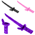 Катана телескопическая 36*7см, ассорти (без возможности выбора цвета)