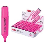 Текстовыделитель 1-5мм, розовый, Neo " Hatber " картонная упаковка