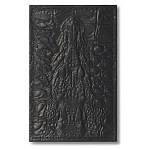 Обложка для проездного " Имидж " Данди, черная, натуральная кожа, сплошное тиснение