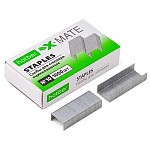 Скобы №10 " Hatber " X-Mate оцинкованные, до 20л, 1000шт