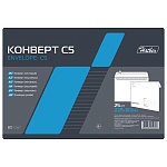 Конверт почтовый " Hatber " С5 162*229мм Куда-кому без окна с силиконовой отрывной лентой, в пленке
