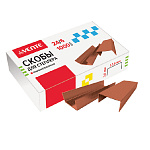 Скобы №24/6 " deVente " омедненные, до 30л, 1000шт