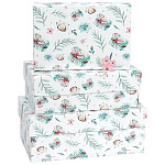 Набор коробок " Миленд " 3в1 Нежность 19*12*7,5см; 17*11*6см; 15*10*5см