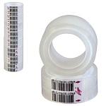 Лента канцелярская клейкая 18мм*10м, прозрачный, 35мкм, полипропилен, пластиковая втулка d=26мм, " Луч ", термоусадочная пленка