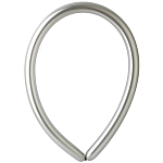 Шар латексный для моделирования, 260E Хром Silver