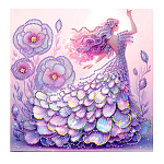 Картина алмазная " Mazari " 30*30см Фея, состав набора: холст на подрамнике, стразы, стилус, желеобразный клей, лоток, частичная выкладка, в термоусадочной пленке