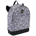 Рюкзак " Erich Krause " 29*39*13см EasyLine Animals 17L Cat`s yoga, 1 отделение, карман на молнии, регулируемые лямки, ручка-петля