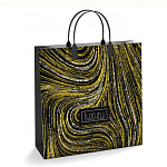 Пакет ПЭ " Интерпак " с пластиковой ручкой МП, 30*30см 150мкм Лакшери