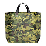 Сумка ПП многоразовая " Интерпак " с петлевой ручкой, 60*50см 160мкм Камуфляж