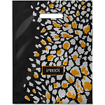 Пакет ПЭ " Интерпак " с вырубной ручкой ПВД, 30*37см 90мкм Лео