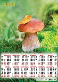 Календарь А2 листовой 2026г "Грибочек"