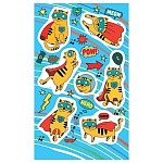 Наклейки " Мир открыток " 0-11 А6 Коты-супергерои, без отделки