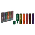 Набор текстовыделителей 6цв, 1-5мм, Marandi " deVente " пластиковая упаковка, европодвес