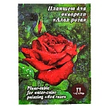 Планшет для акварели " Лилия Холдинг " МАЛЫЙ ФОРМАТ А5 20л Алая роза карточная бумага с тиснением Скорлупа, плотность- 200г/м2, склейка