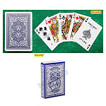 Карты игральные " Миленд " серия Lewis & Wolf, blue, 54шт/колода 63*88мм
