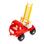 Машинка " Рыжий кот " мини Пожарная 12см, пластик