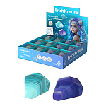 Ластик " Erich Krause " Аквамарин (Aquamarine) 29*21*18мм, ассорти, фигурный, картонный дисплей