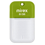Флеш-диск " Mirex " 8GB Arton зеленый USB 2.0