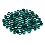 Набор бусин " Zlatka " №45 4мм*100шт, зелено-голубые, пластик, пакет, европодвес