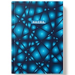 Записная книжка А5 7БЦ 160л " Академия Групп " Витраж, клетка, обложка - глянцевый ламинированный картон, офсет, сшивка