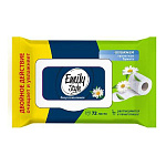 Бумага туалетная влажная " Emily Style " Бумага туалетная влажная " Emily Style " 72шт, растворяющаяся, с крышкой