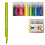 Набор аквамаркеров " Я- Художник! " 24 цветов 1-5мм, пулевидный наконечник, в пластиковом боксе, европодвес