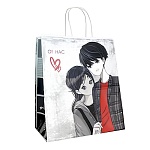 Пакет бумажный " ПЗБМ " 26*35*15см Аниме, крученые ручки