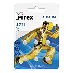 Батарейка " Mirex " AG11 алкалиновая