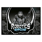 Папка " Пчелка " А4-291 (325*230*55мм) молния сверху Робот-солдат, печать на картоне