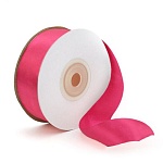 Лента атласная " Bravo " 25мм*22,85м малиновая