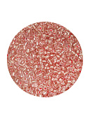 Бисер " KWELT " с перламутровой серединкой, светло-розовый, 450гр, 2мм, круглый, пакет