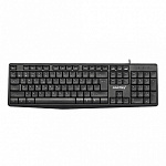 Клавиатура " Smartbuy " One 220 черная, проводное подключение USB, 1,4м, картонная упаковка