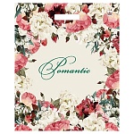 Пакет ПЭ " Миленд " с вырубной ручкой ПВД, 38*45см 60мкм Благородные цветы