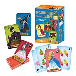 Игра карточная " Русский стиль " Волшебники против ведьм, состав: 104 карточки, картонная упаковка, 13*8,5*5см, от 7лет