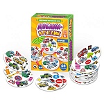 Игра развивающая " Русский стиль " Дублик-круглик Город, состав: 60 карточек, правила, картонная упаковка 16,5*11,5*2,5см