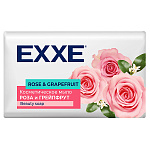 Мыло косметическое 90гр " Exxe " Роза и грейпфрут