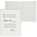 Обложка картонная Дело " Эко-Нева " А4 320г/м2 немелованная, белая