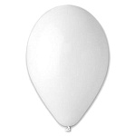 Шар латексный пастель 12"/30см белый