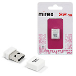 Флеш-диск " Mirex " 32GB Minca белый USB 2.0