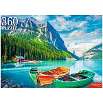 Пазлы " Рыжий кот " 360элементов Горное путешествие 48,5*34,5см, картонная упаковка 32,6*20*3,3см