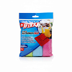 Салфетка микрофибра " Wikky " 30*30см 3шт, индивидуальная упаковка