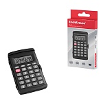 Калькулятор карманный 8 разрядов " Erich Krause " PC-131, 60*94*5мм, батарея, черный