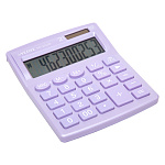 Калькулятор настольный 10 разрядов " deVente " DD-3310P, 105*127*21мм, двойное питание, пастельный сиреневый