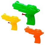Водяной пистолет " Рыжий кот " 12,5*3*9см пластик, ассорти (без возможности выбора цвета), индивидуальная упаковка