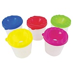 Стакан-непроливайка " Пчелка " одинарный, ассорти (без возможности выбора цвета), 5 цветов