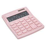 Калькулятор настольный 10 разрядов " deVente " DD-3310R, 105*127*21мм, двойное питание, пудровый
